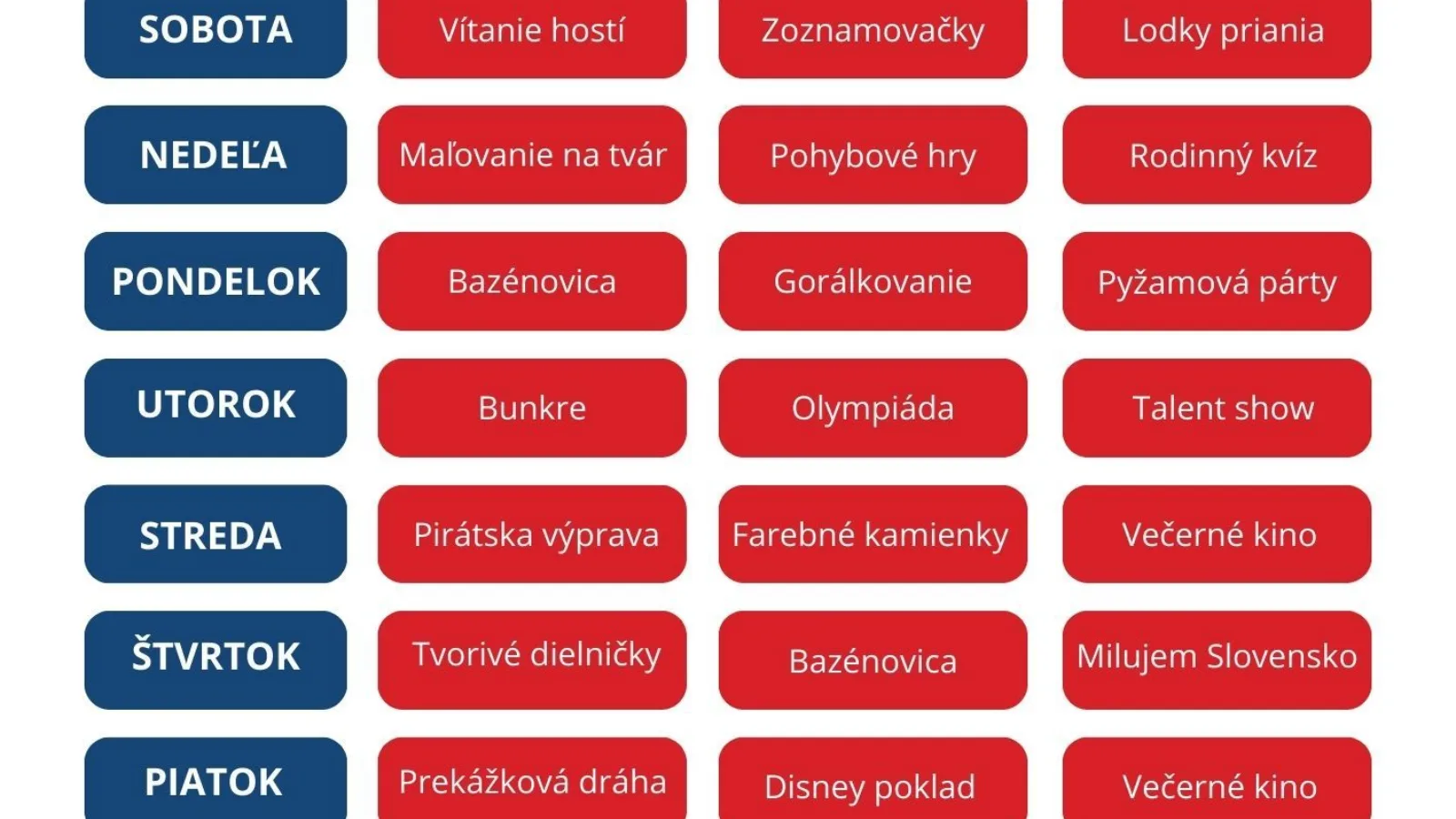 Jarné prázdniny v Parku - pripravujeme