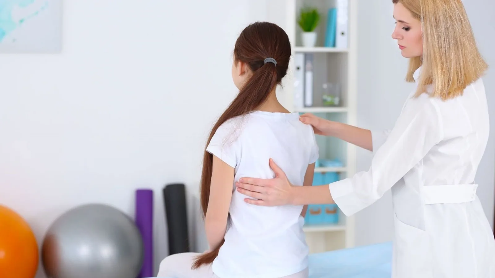 Konsultation mit dem Physiotherapeut